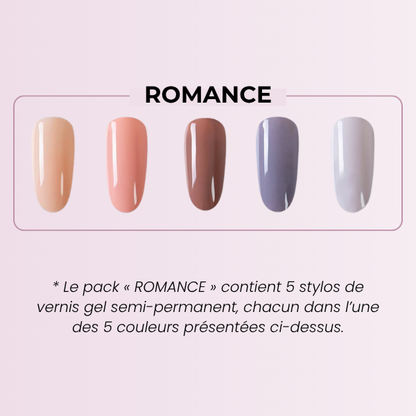 alluma. | Pack de 5 Stylos Vernis Gel Semi-permanent + Lampe UV OFFERTE