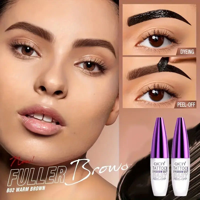 alluma. | Teinture Semi-Permanente à Sourcils pour 3 à 7 Jours (1 Acheté + 1 OFFERT)